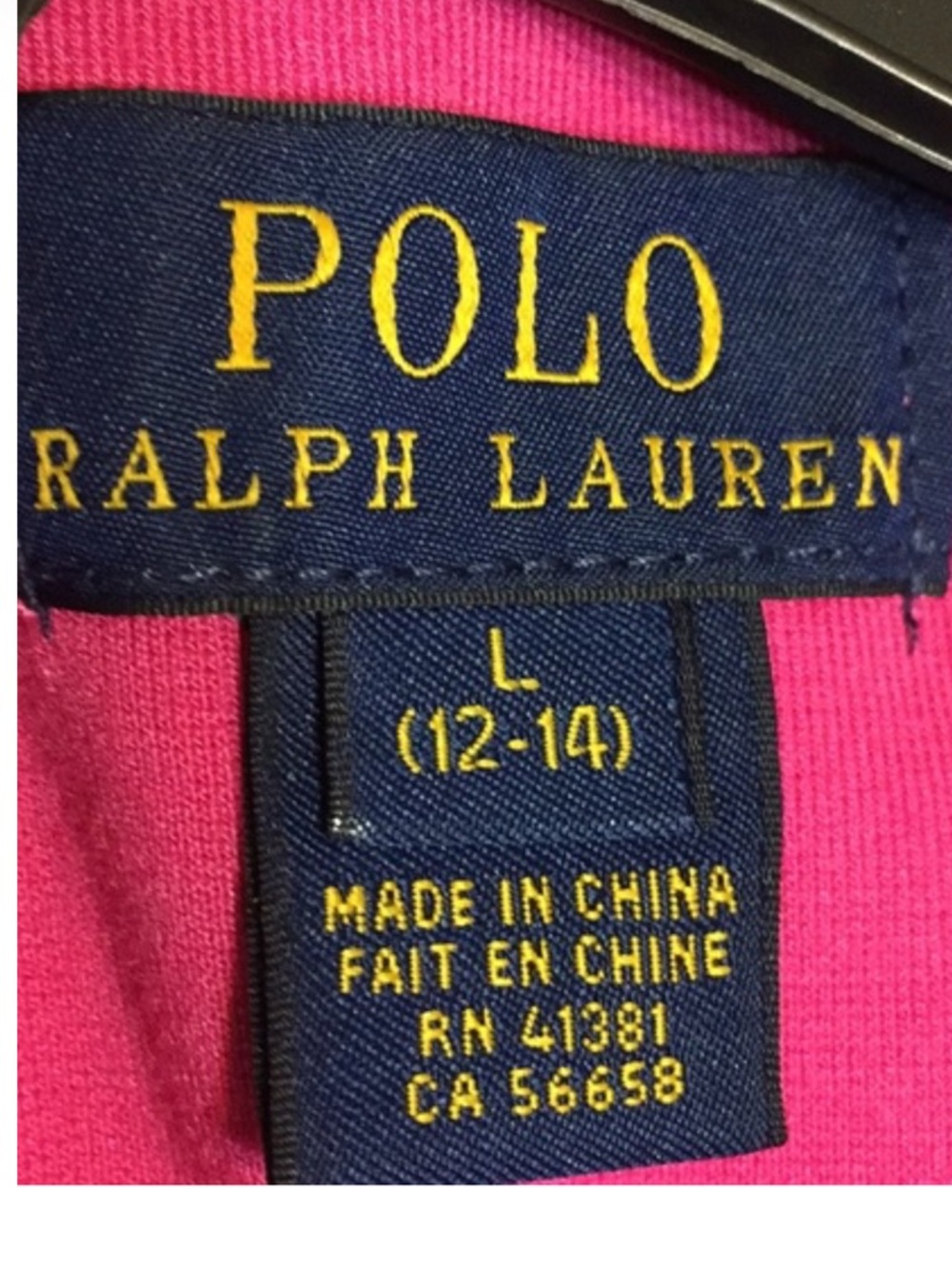 Polo Ralph Lauren Ponte Fit-and-Flare Sleeveless Dress Girls Size L 12/14 Pink - Picture 5 of 5